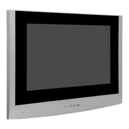 Monitor Vidos M100-X jest wyposażony w ekran 7" z dotykowym wyświetlaczem