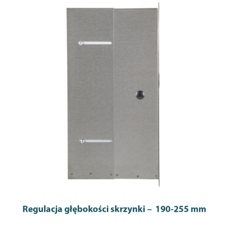 Skrzynka na listy z wideodomofonem S204-SKP