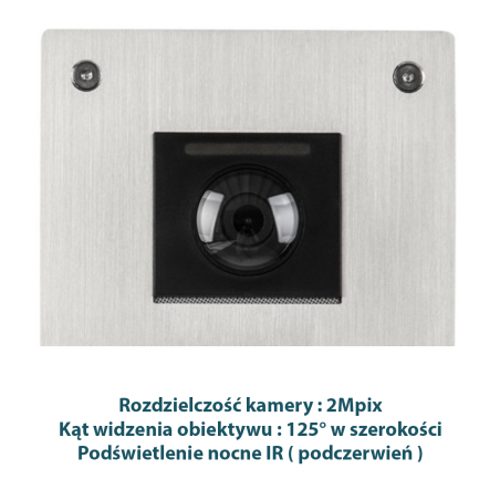 Skrzynka na listy z wideodomofonem S204-SKP
