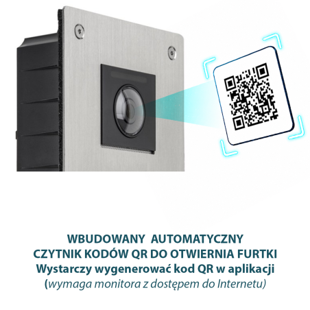 Skrzynka na listy z wideodomofonem S204-SKP