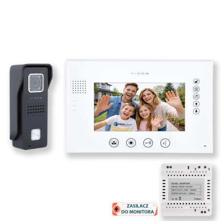 Wideodomofon Vidos S6B + M670WS2